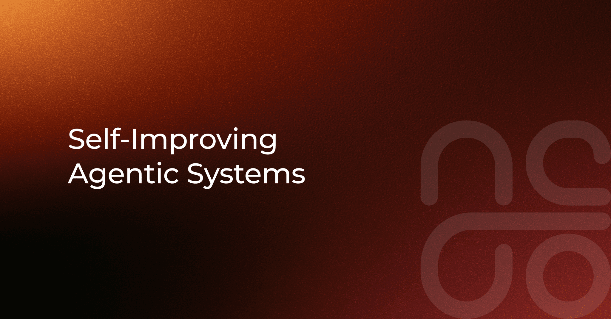 Self-Improving Agentic Systems